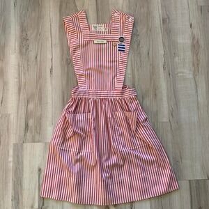 Vintage 1960s Candy Striper Dress